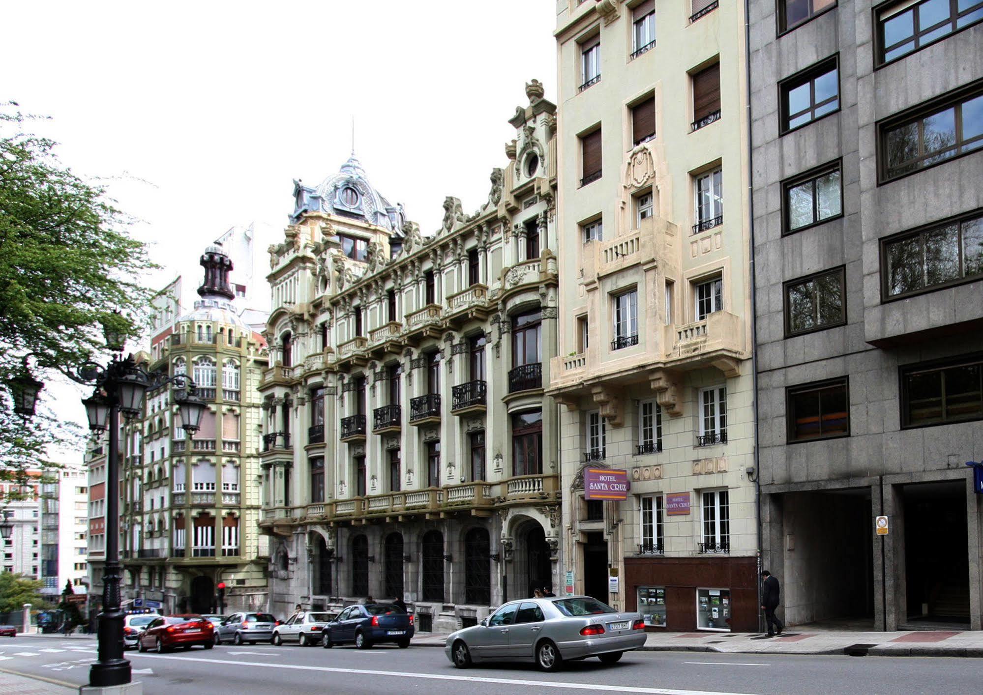 Hôtel Santacruz à Oviede Extérieur photo